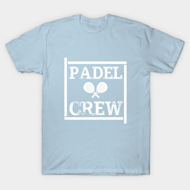 Padel T-Shirt / Padel Crew Shirt T-Shirt by ByMine